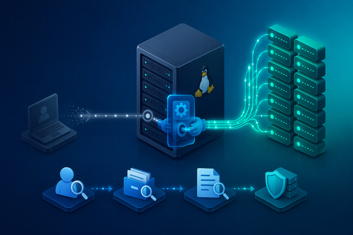 Linux服务器CLOSE_WAIT连接、文件描述符与应用排查示意图