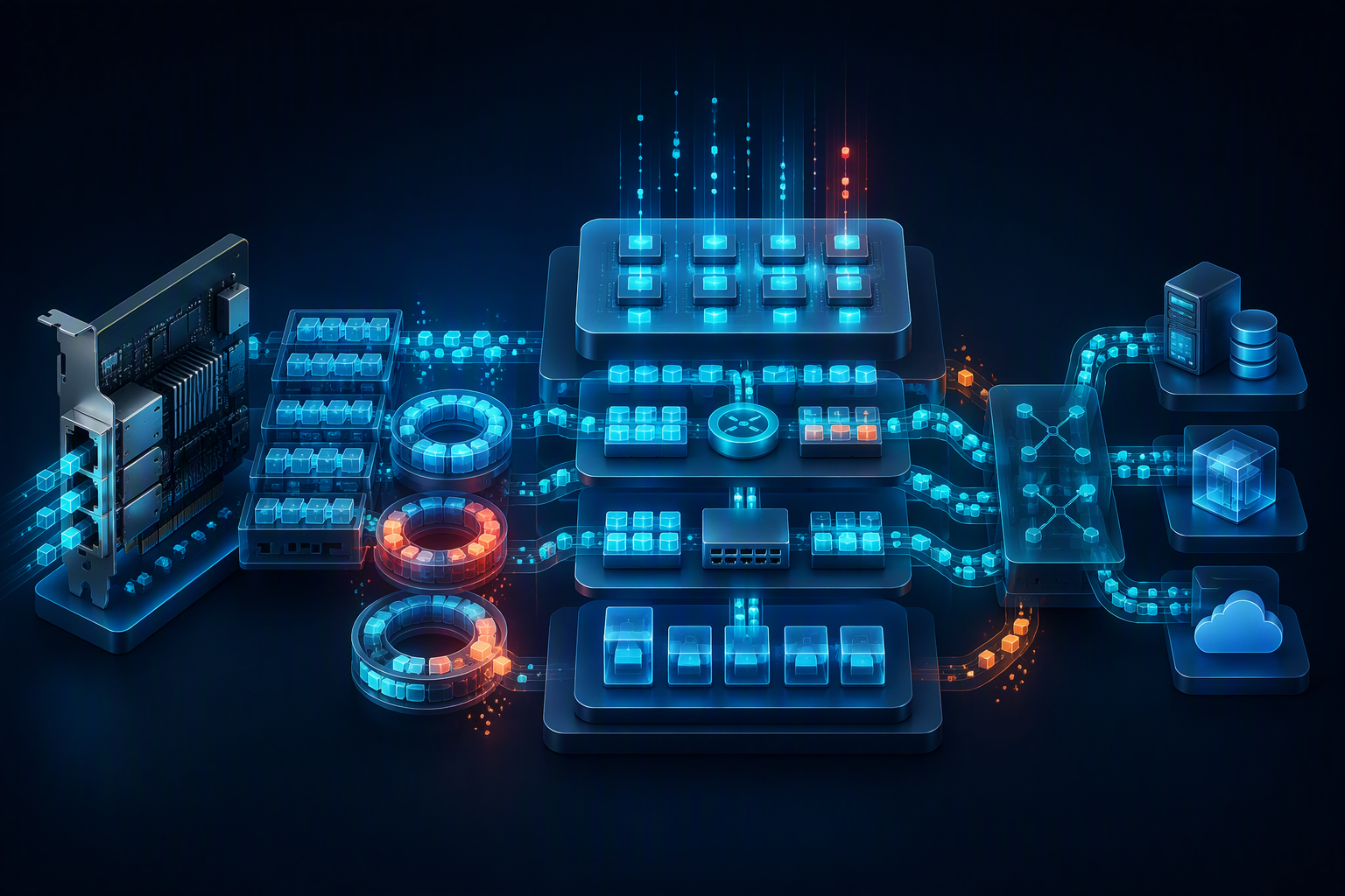 Linux服务器网卡RX和TX丢包排查示意图