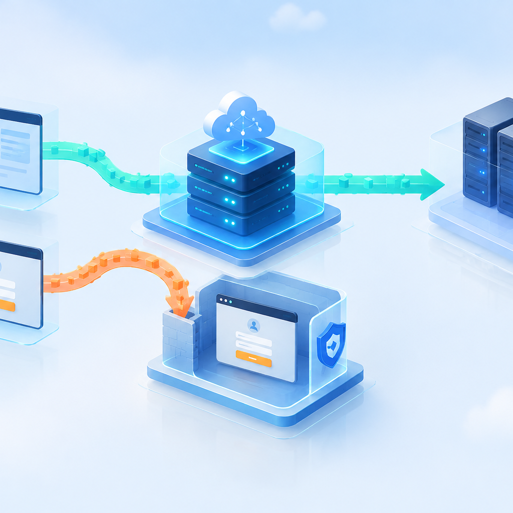 A CDN edge keeps private signed-in responses out of its shared cache